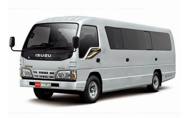 Isuzu ELF Giga Long Lovina Taxi Service and Lovina Private Tour